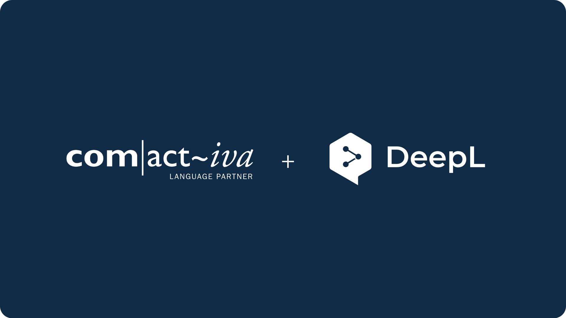 Comactiva inleder strategiskt partnerskap med DeepL