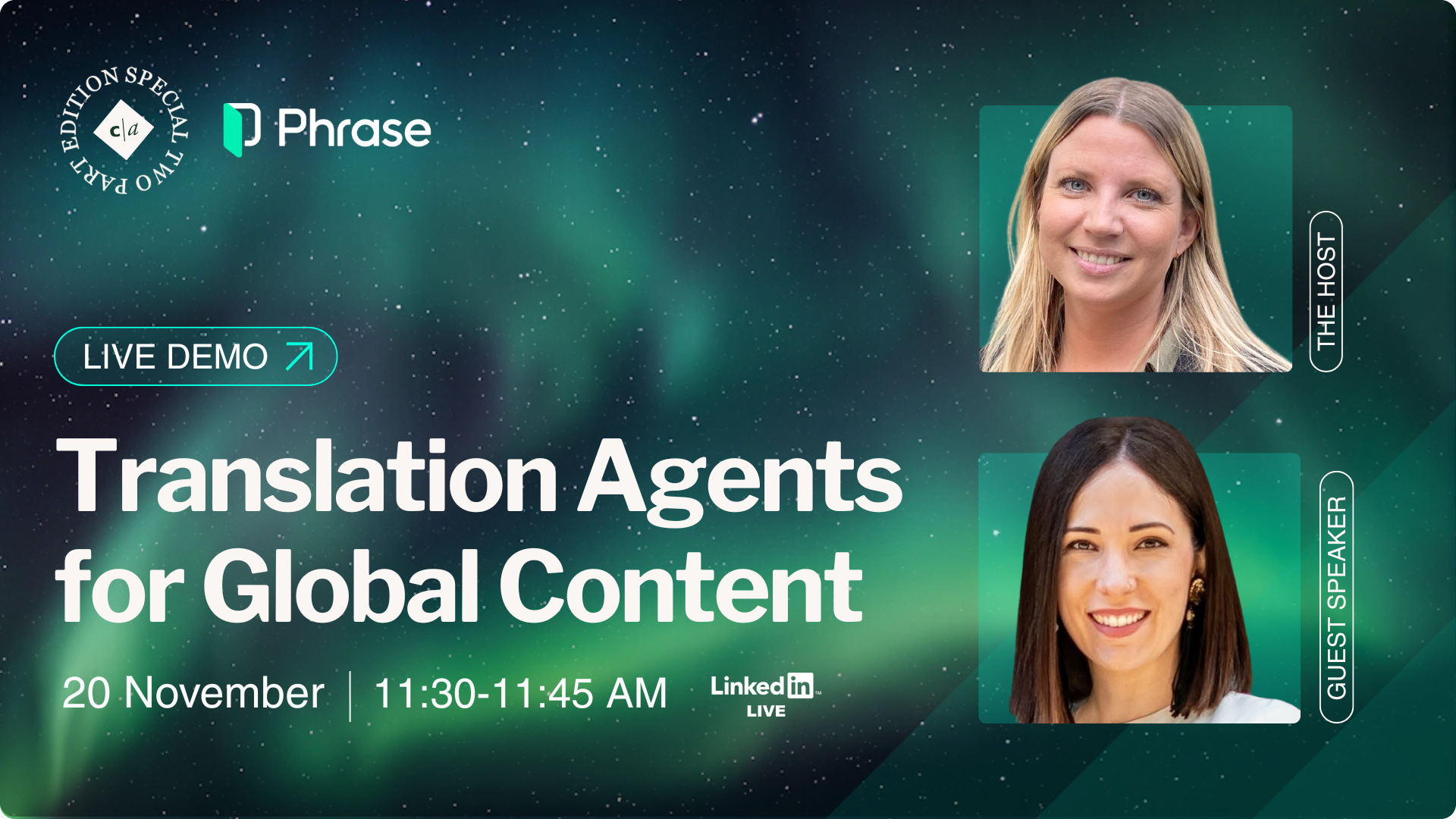 Translation Agents for Global Content | Webinar With Comactiva and Phrase
